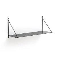 Полка Настенная из металла Ш60 см Spirollo единый размер черный AM.PM  фото, kupilegko.ru